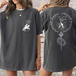 Comfort Colors Sword T-Shirt, Fantasy Book Lover Gift