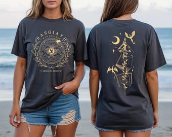 Basgiath War College Shirt, Fourth Wing Tee, Fantasy Dragon Lover Tshirt