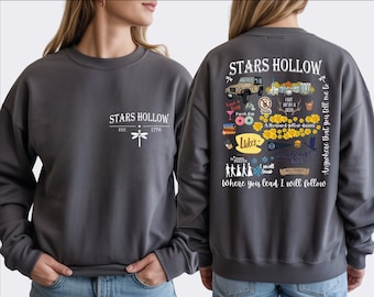 Stars Hollow Sweatshirt, Lukes Diner Hoodie