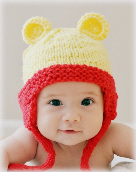 winnie the pooh baby hat