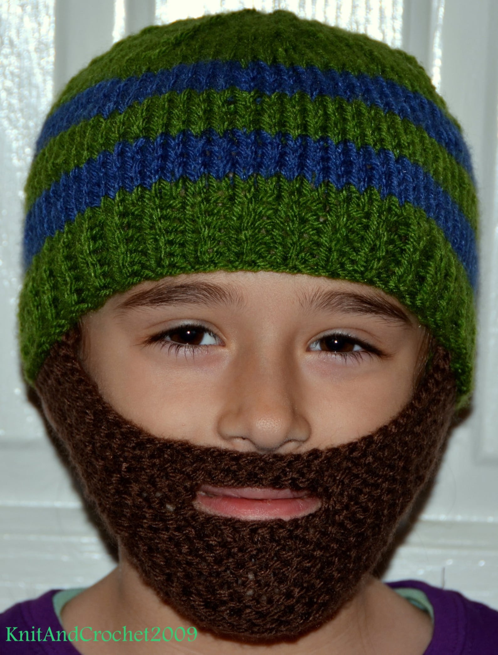Kids Beard Hat Knitted Beard Hat Kids Beard Beanie Kidsall Etsy