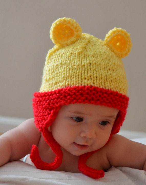 winnie the pooh baby hat