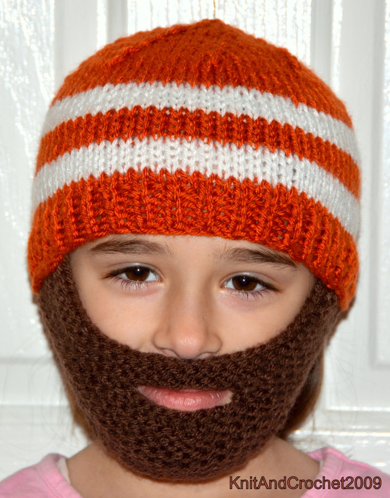 Kids Beard Hat Knitted Beard Hat Kids Beard Beanie Kidsall Etsy