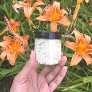 Orange Cream Swirl Hair Butter