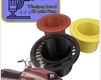 Yamaha Enticer Cup Holder Vent Conversion || PETG 3D Printed