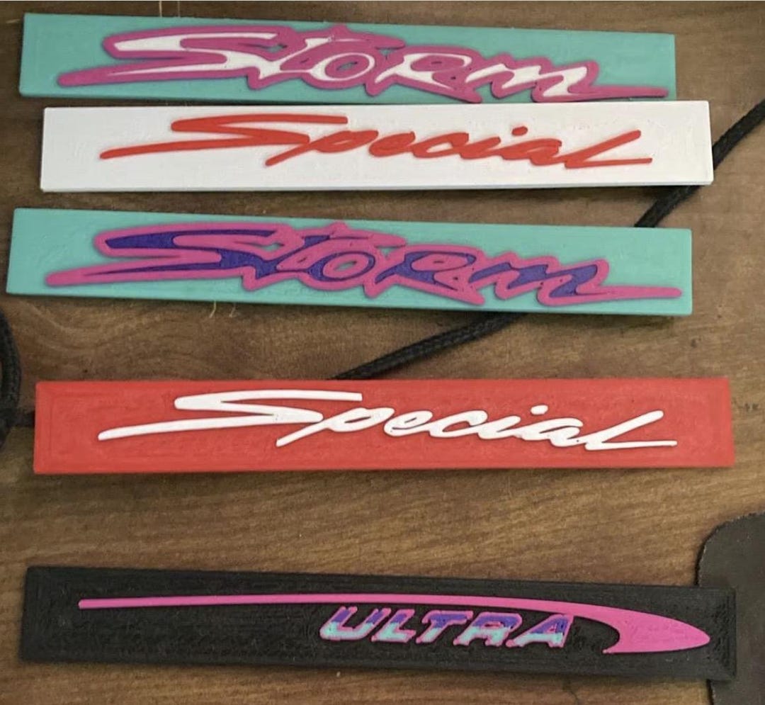 Polaris Storm / Special / Ultra Lettering Insert – Custom 3d‑printed ...