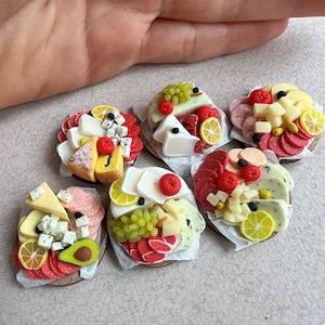 miniature food cheese 6 pc