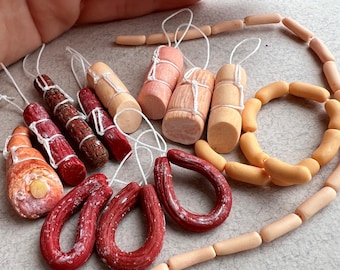 miniature set sausages