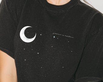 Feminist Moon Shirt, Minimalist Protest Tee, Presence Is Resistance Shirt