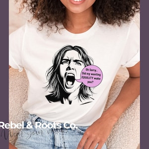 Feminist Vintage Tee: Women's Rights, Equality shirt