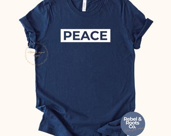 PEACE for Palestine Graphisches Shirt: Ceasefire Now Solidarity Top
