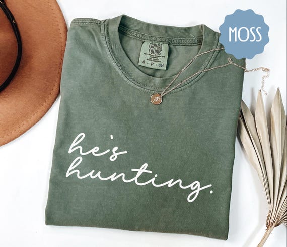 He's Hunting Shirt, Abandoned Wives Sweatshirt, Hunting Season Shirt Women, Duck & Deer Season Comfort Colors®, Gifts for Hunter Girlfriends