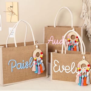 Personalized bridesmaid tote bags,Bridesmaid proposal gifts,Beach tote bags,Custom linen gift bags,Bachelorette party bags,Wedding gift bags