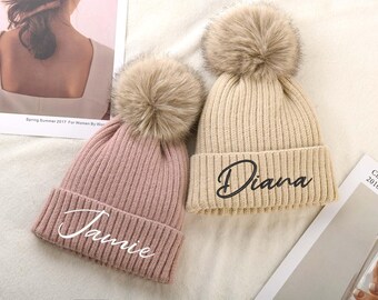 Personalized embroidered beanies,Bachelorette party hats,Classic adult beanies,Bridesmaid proposal hats,Bridesmaids gift hat,Toddler beanies