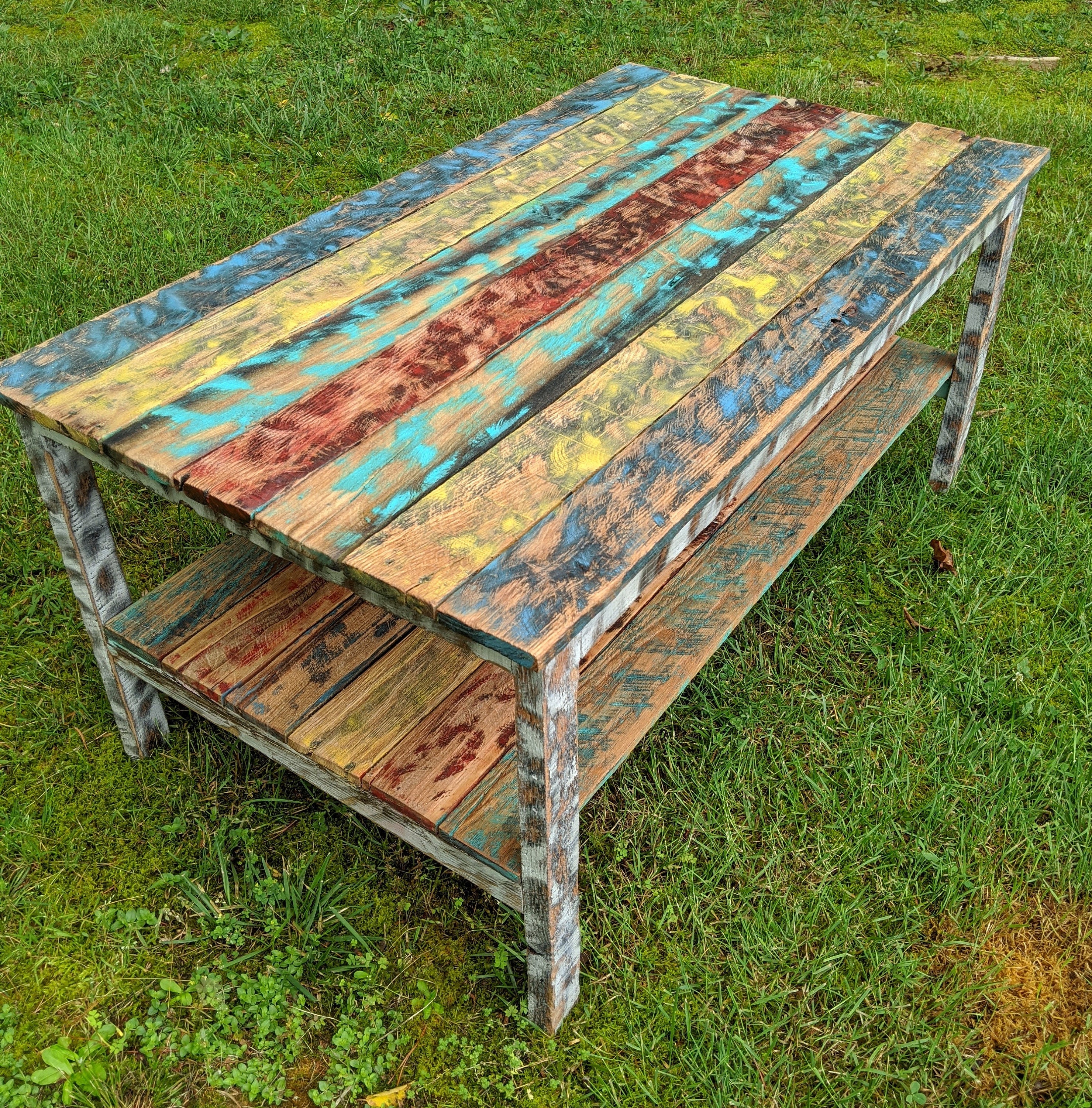 Rustic Pallet Coffee Table Upcycle Retro Furniture Rustic Pallet Coffee Table Upcycle Retro Furniture