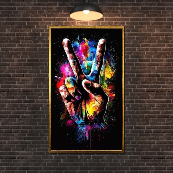 パピヨン　アート・グラフィック Michael big size — with frame – YIFANZHANG