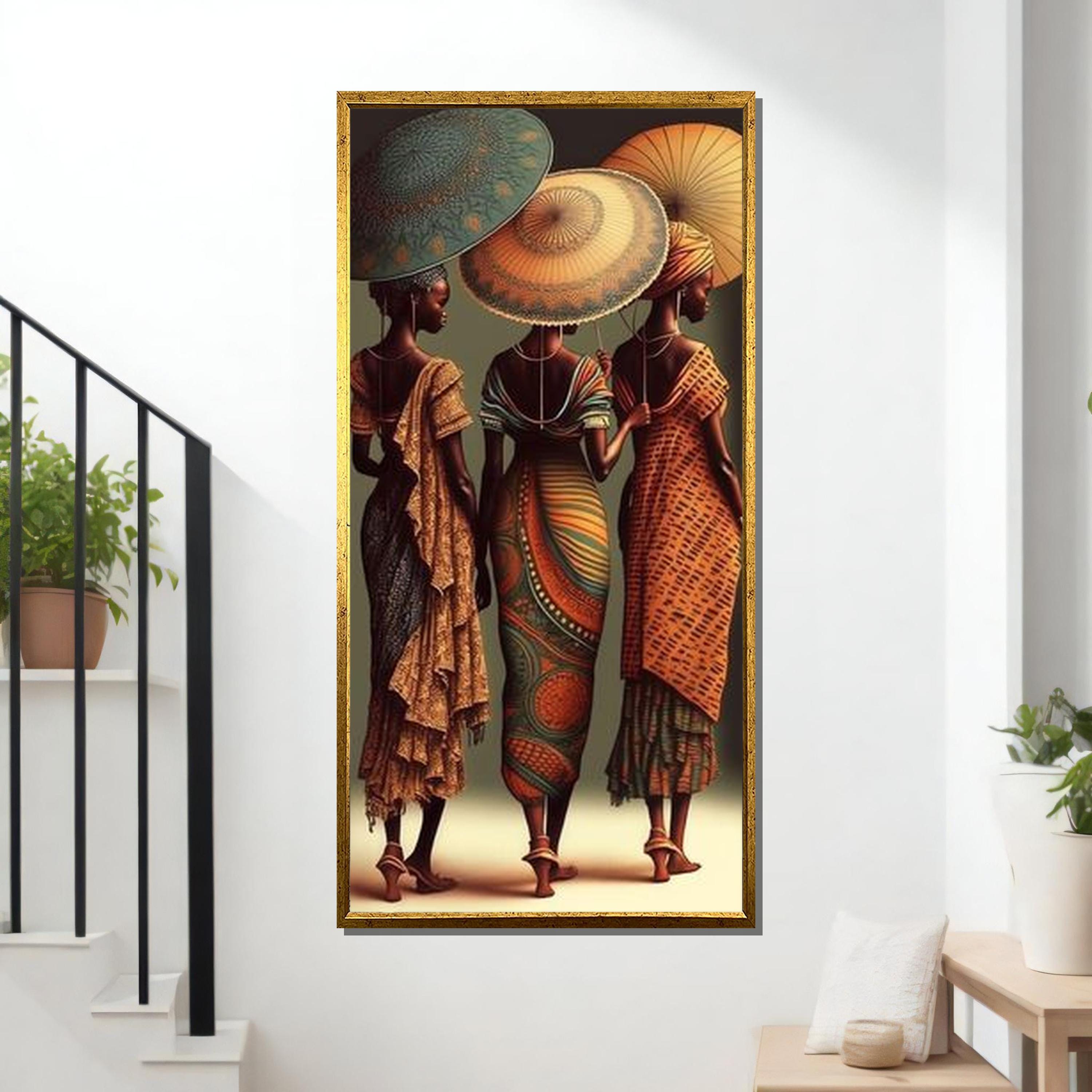 African Print Umbrella - Etsy