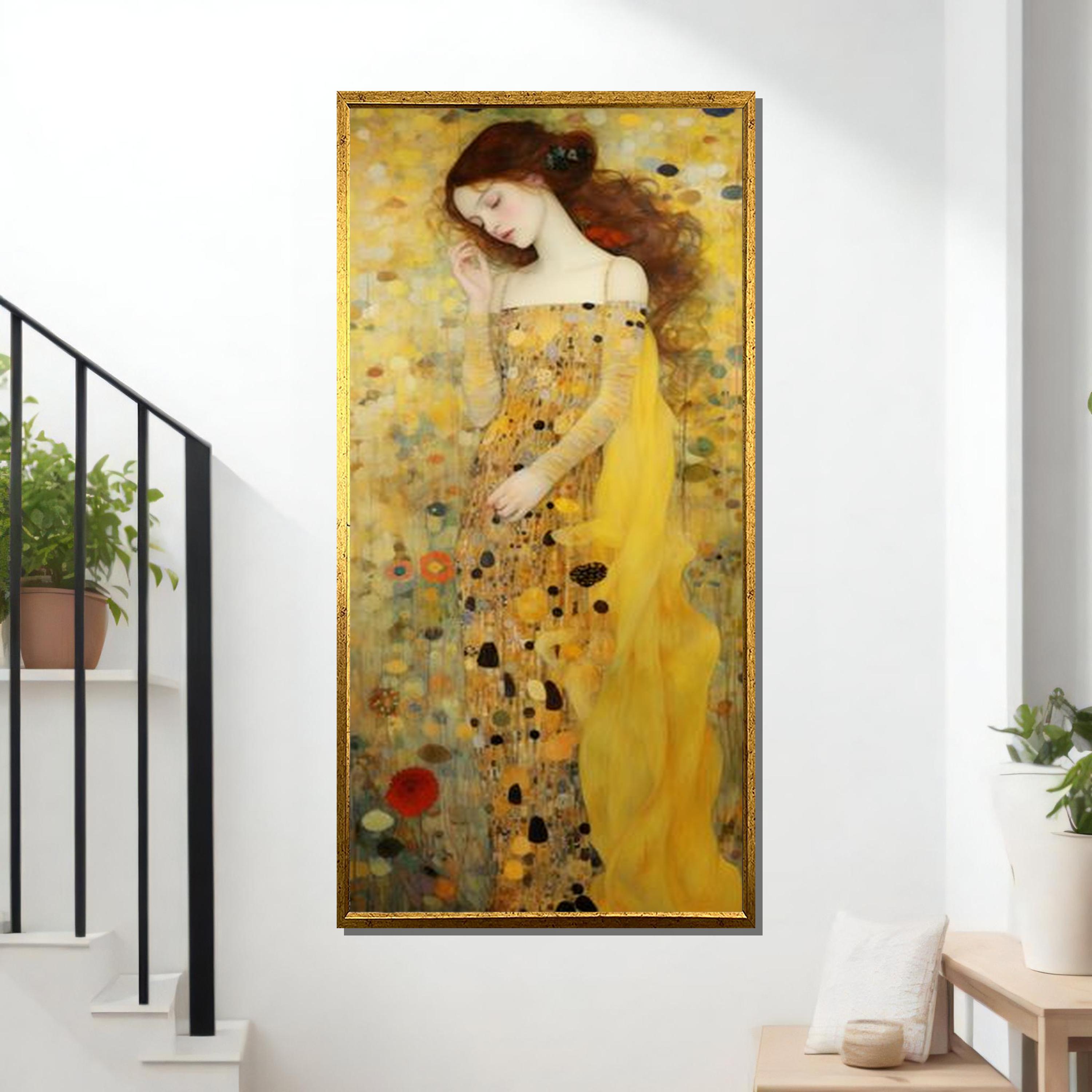 Gustav Klimt 愛の絵画 大きい金色フレーム Gustav Klimt 愛の絵画 大きい金色フレーム Gustav Klimt 愛の
