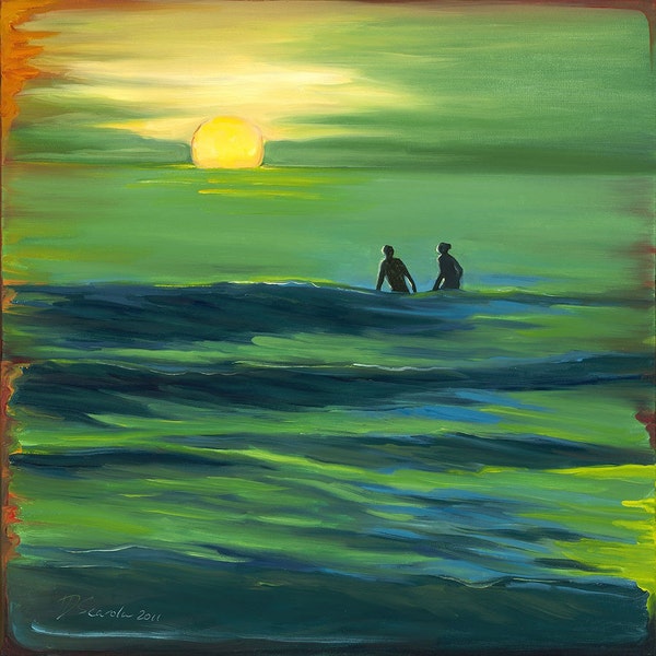 Riproduzione d'arte giclée su 8 1/2 "x 11" carta fine art - A Thing Called Love