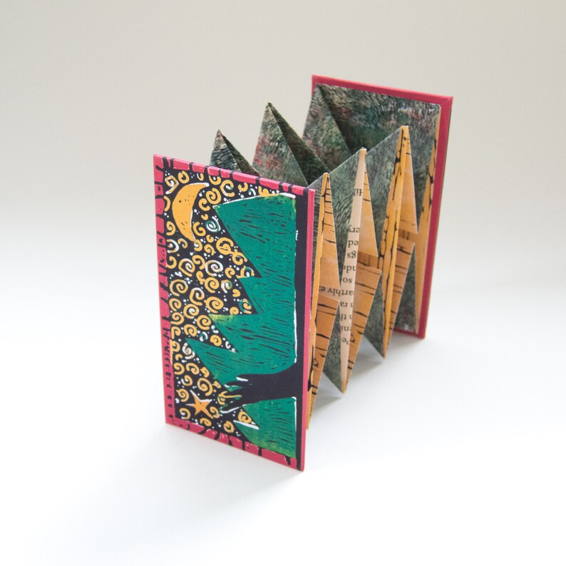 How to Make an Accordion Book Do it yourself gifts Popup Etsy