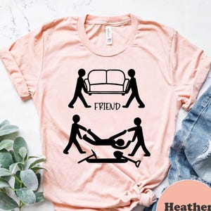 Friend vs Best Friend T-shirt, Funny Friend Shirt, Sarcastic Shirt, Besties Shirts, Hilarious Tee, Best Friend Tee,Funny Gift for Friend