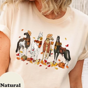 Spooky Halloween Horse Graphic Tee, Western Cowgirl Shirt