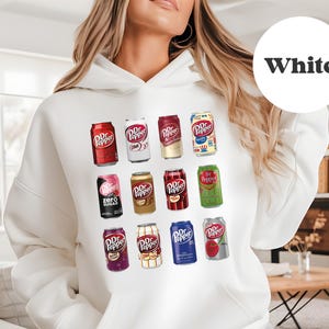 Trendy Soda Sweatshirt, Soda Dosen Sweatshirt, Dr. Pepper Soda Pullover, Muttertag Hoodie, Dr. Pepper Liebhaber Sweatshirt, Geschenk für Freund