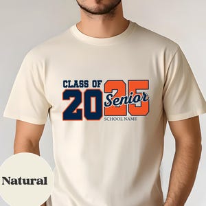 Custom Class of 2025 Senior Shirt, Personalized Senior 2025 Shirt, Senior 25 Graduate Shirt, Custom Graduation Team Shirt, Graduation 25 Tee
