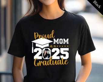Proud Family TShirts, Group 2025 Grad Tees, Senior 2025 Graduate Family Tee, Custom Graduation Shirt, Custom Gift for Senior Graduate