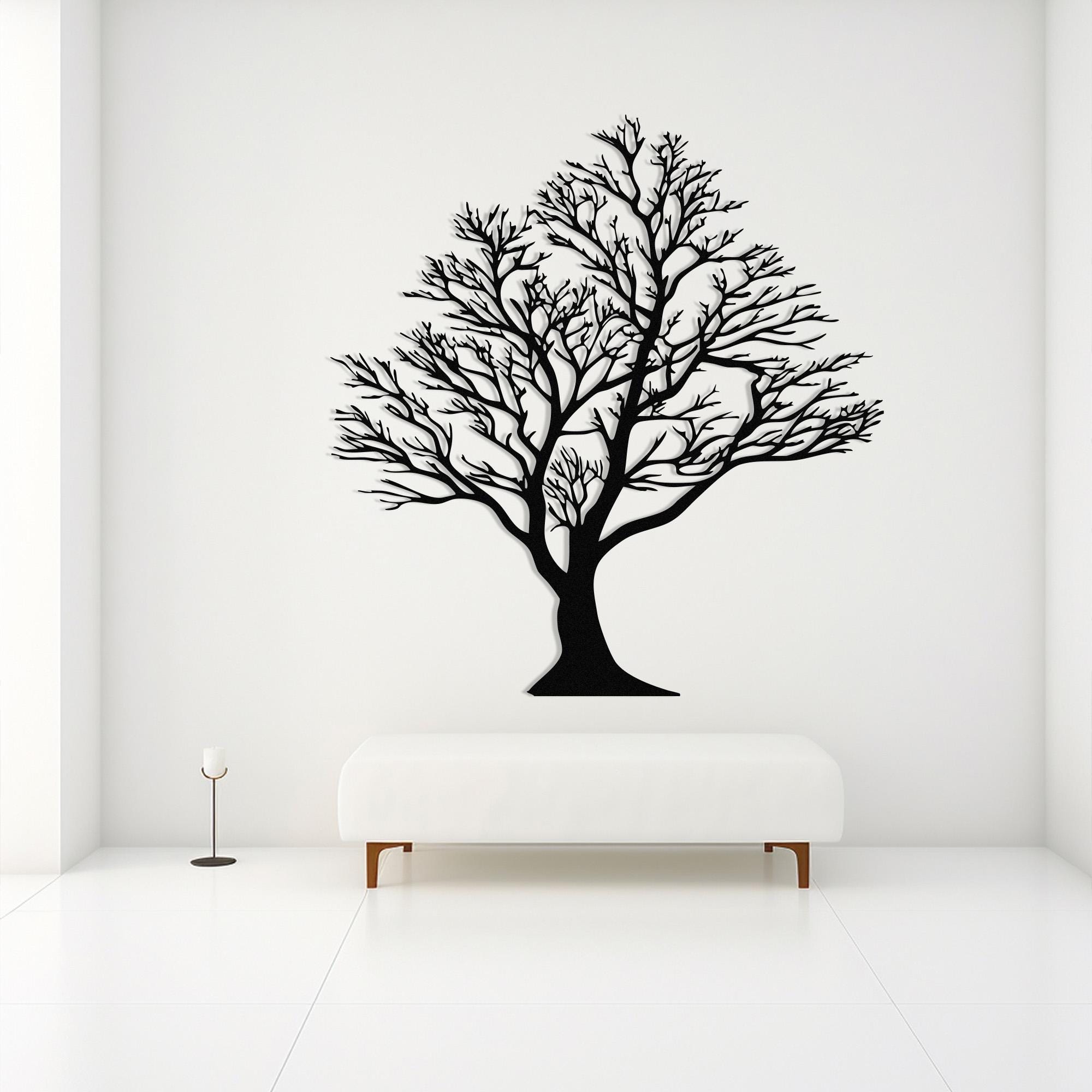 Metal Tree of Life Wall Art: Nature Inspired Decor - Etsy