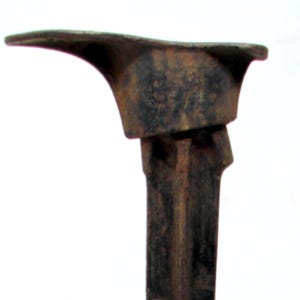 Antique Cast Iron Cobbler Shoe Last Stand Vintage Child Size B. Mall Malleable Iron Co Champion Tool South Milwaukee Display Movie Prop