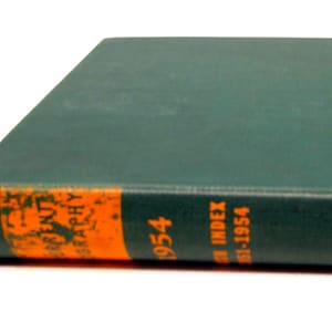 Vintage 1954 aktuelles Biographiebuch: Who is Who, Historische Porträts