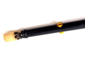 Vintage 1930s Wooden Drum Major Baton 39 Inch Field Conductor Parade Staff with Balance Port