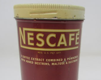 ヴィンテージ ネスカフェ コーヒー缶 ネスレ ミルクプロダクツ