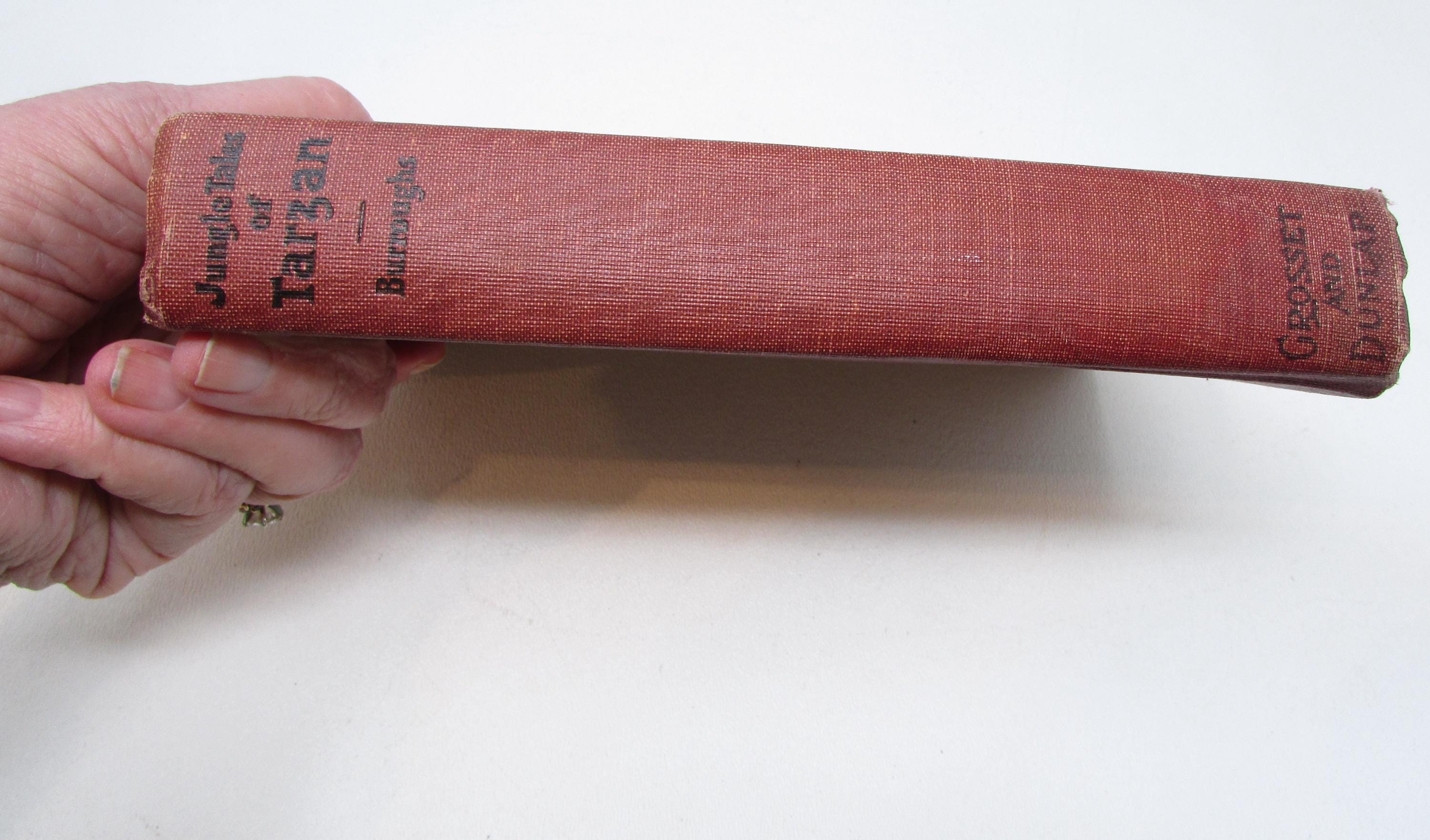 Vintage Tarzan Book – Jungle Tales, 1919 Edgar Rice Burroughs - Etsy