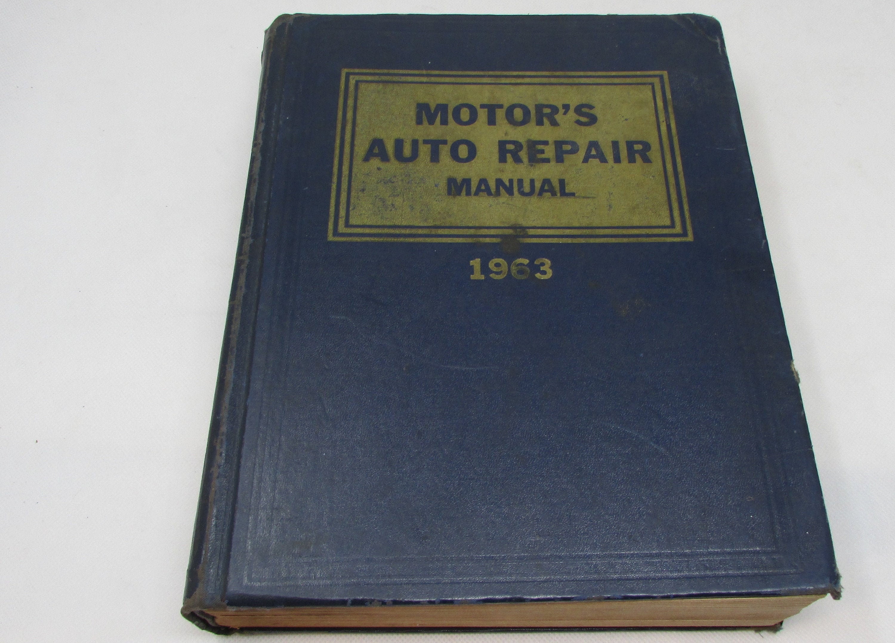 Vintage Auto 1963 Motors Auto Repair Manual Book Car Service Etsy UK