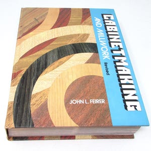 Vintage Tischler Lehrbuch 1977 Tischlerei & Fräsarbeit von John Feirer Tischlerei Tischlerei