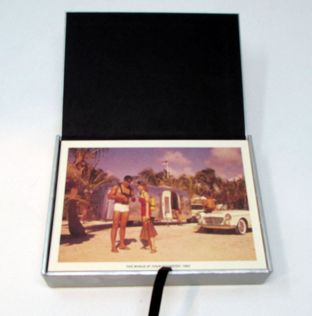 Vintage Airstream Postcards Boxed Set of 40 Airstream Etsy