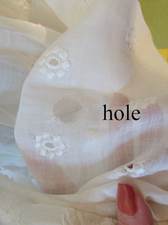 Edwardian Wedding Dress Lace and Intricate Open W… - image 10