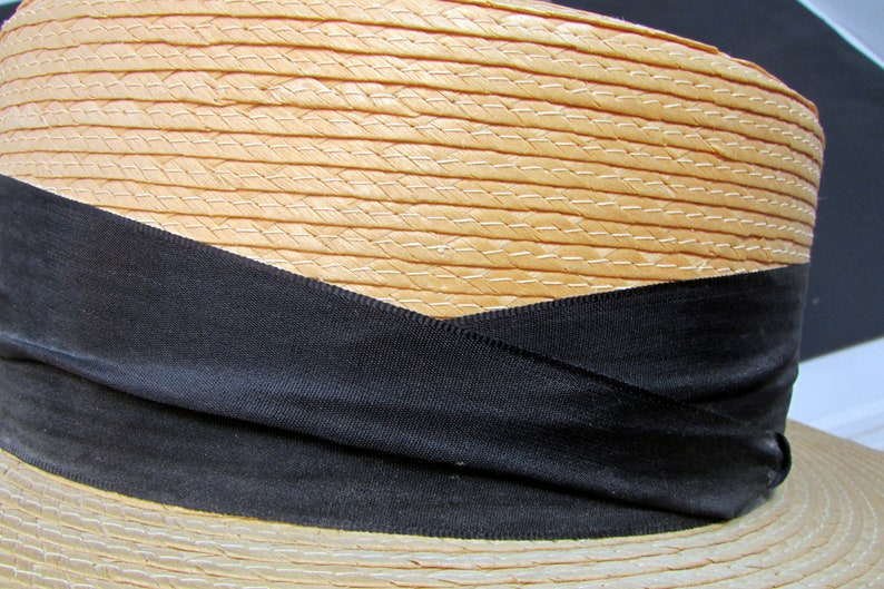 Vintage Barber Shop Quartet Hat Boaters Hat Straw Hat 1920s Etsy