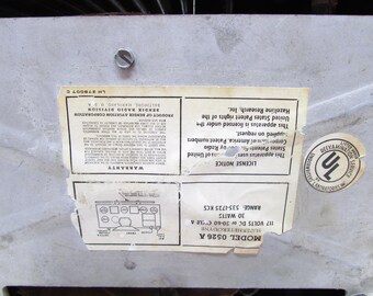 ビンテージ Bendix 真空管ラジオ – 1940年代 ベークライトケース