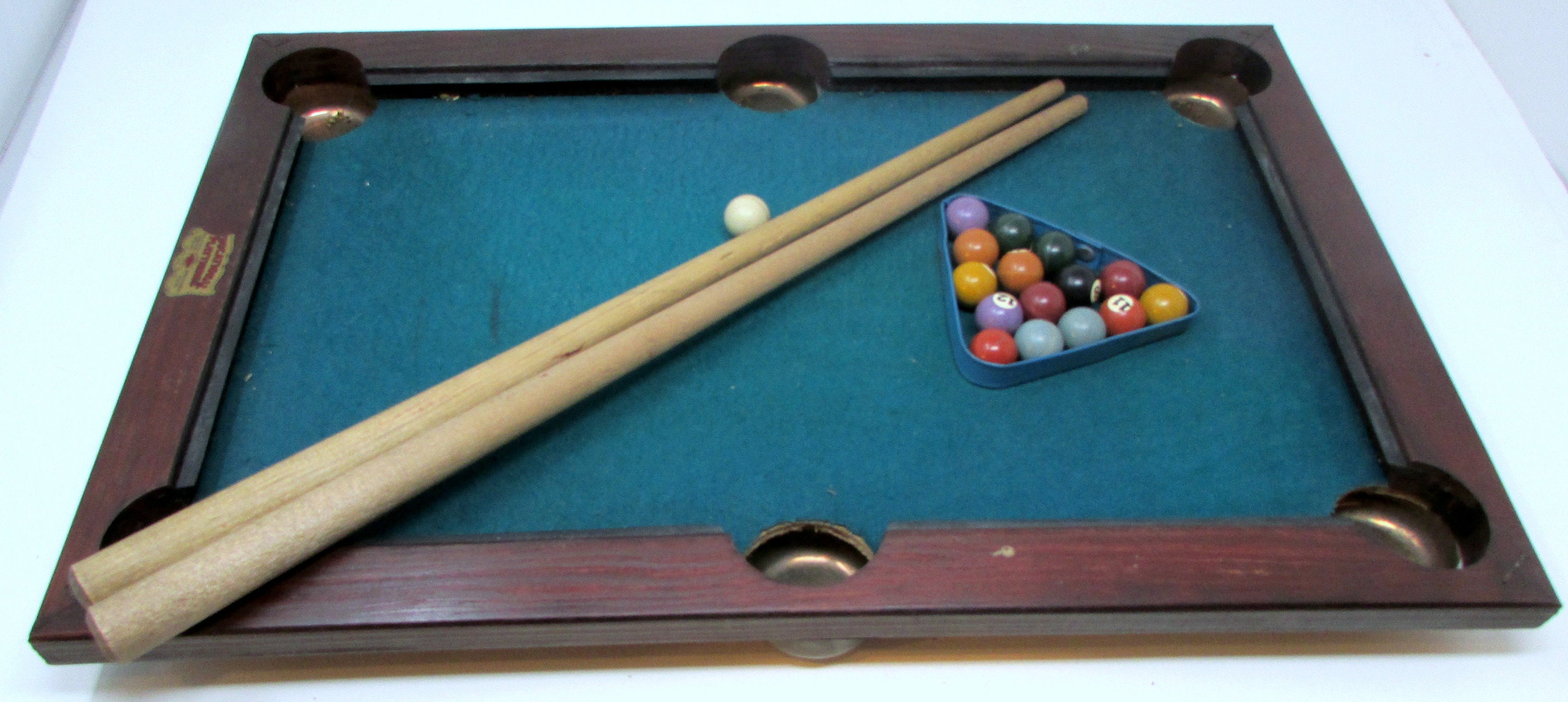 Compte-points Ancien SAIVE En Bois Sculpté – Jeu De Billard/cartes, Vintage