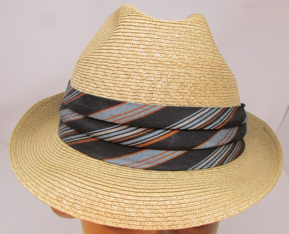vintage straw hat ITALY イタリア製 麦わら 大阪万博 vintage straw hat ITALY イタリア製 麦わら 大阪万博 - メルカリ