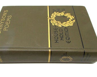 1870年アンティーク・テニスン詩集：聖杯とアーサー王物語 - Etsy 日本