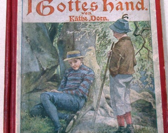 Vintage German Book Set 5 Antique Kathe Dorn Childrens Books