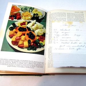 Libro de cocina vintage - La sabia enciclopedia de cocina Libro de cocina clásico de 1949 Recetas antiguas, Libro de cocina antiguo