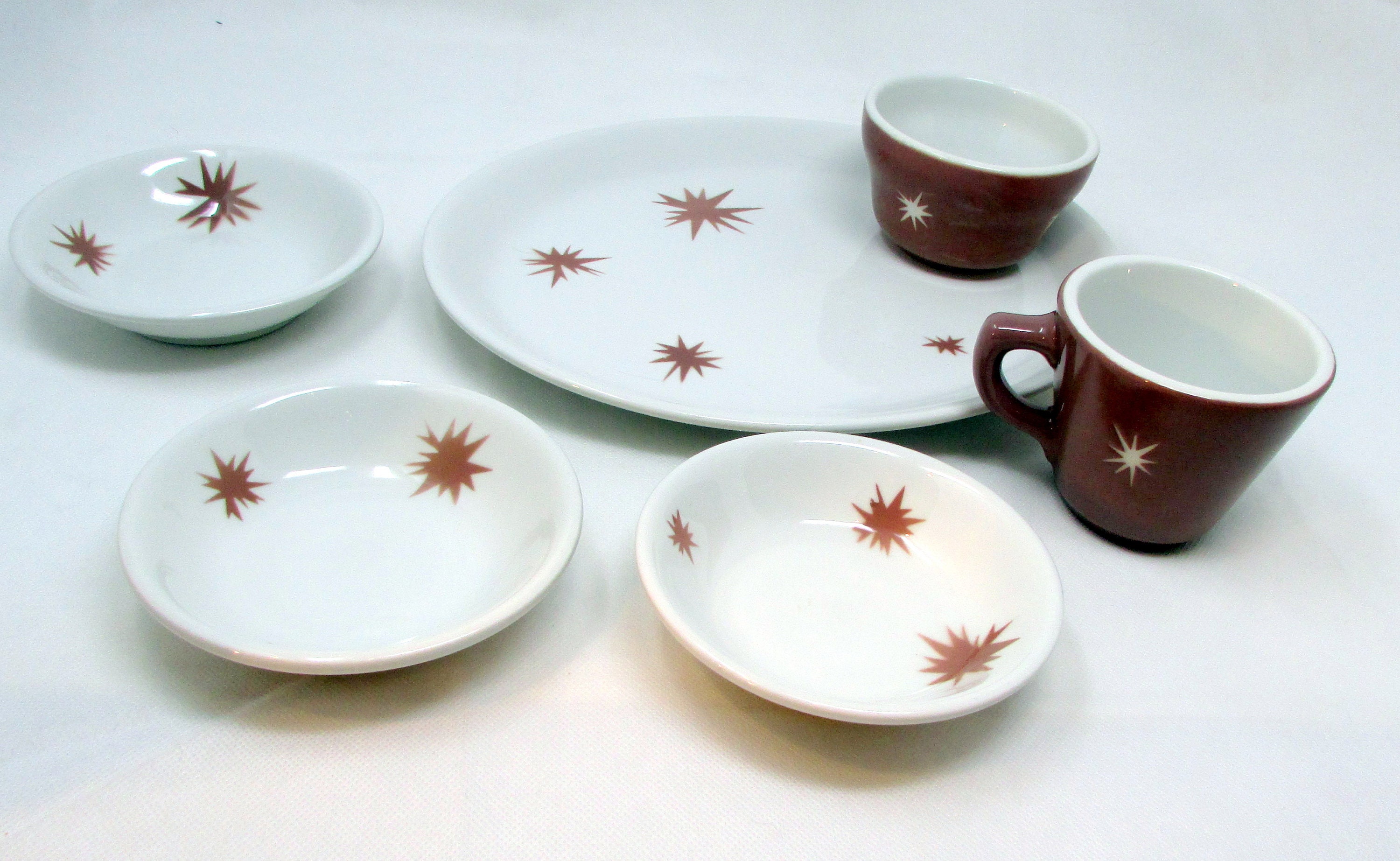ヴィンテージ スターバースト ディナー プレート セット6 ヴィンテージ スターバースト ディナー プレート セット6