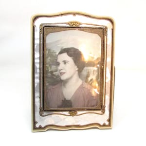 Vintage Art Deco Peter Pan Photo Frame, Folding Stand, 1930s USA