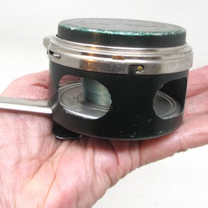 Vintage 1950s PEMCO No. 85 Fly Reel  Fishing Reel Green Aluminum Fly Fishing Reel