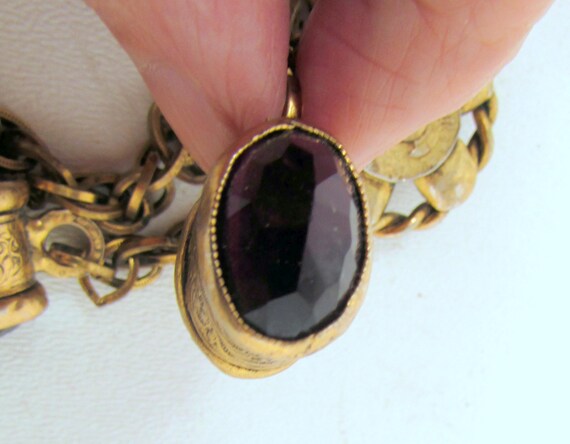 Vintage Adele Simpson Chatelaine Brooch 1950s Asy… - image 6